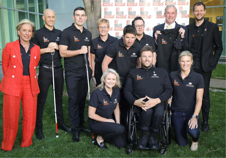 The Sport For All Team in Canberra at Parliament House