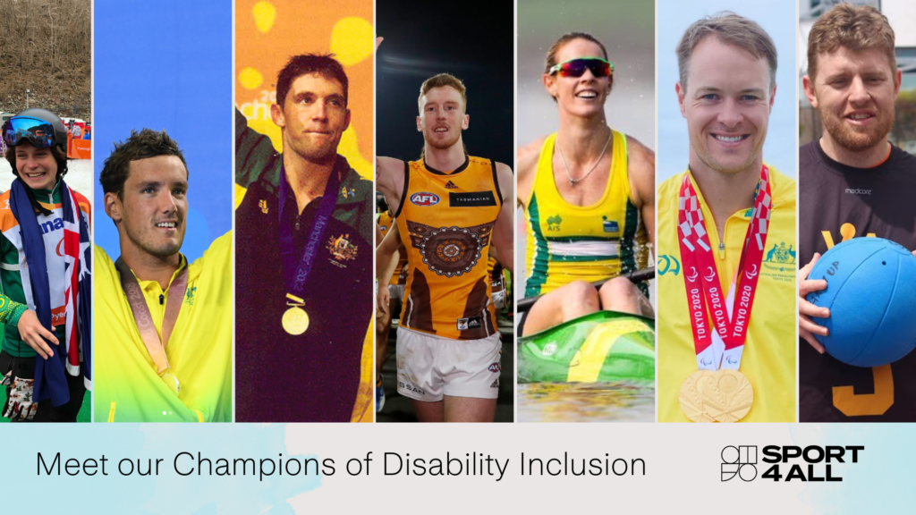Sport4All - Champions of Inclusion Image showcasing the participants in the video
