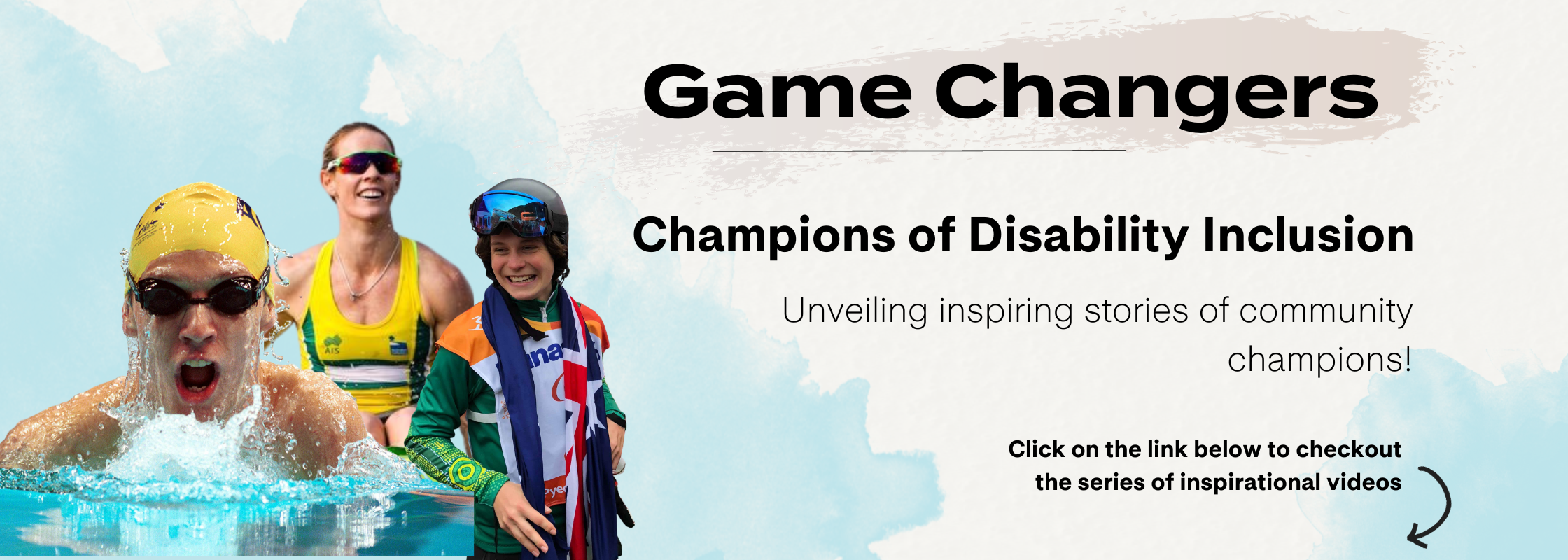 Sport4All's Champions of Inclusion campaign banner image