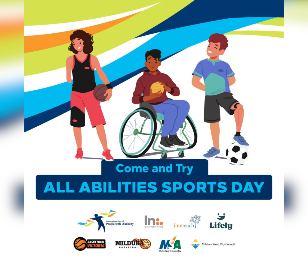 Come and Try poster from the Mildura event