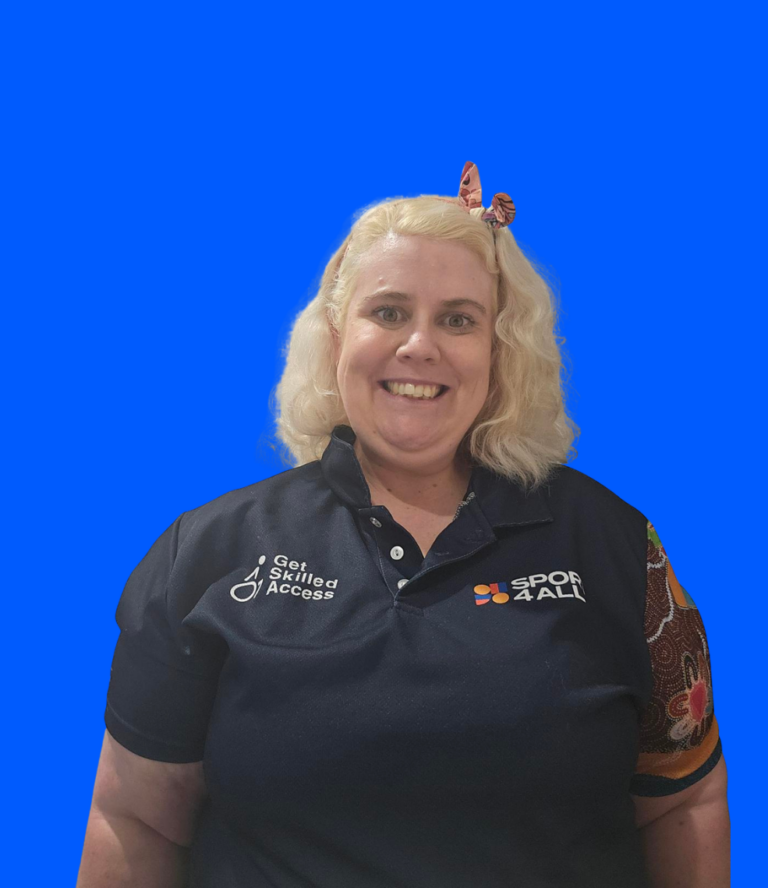 Emily's close up image in Sport4All polo