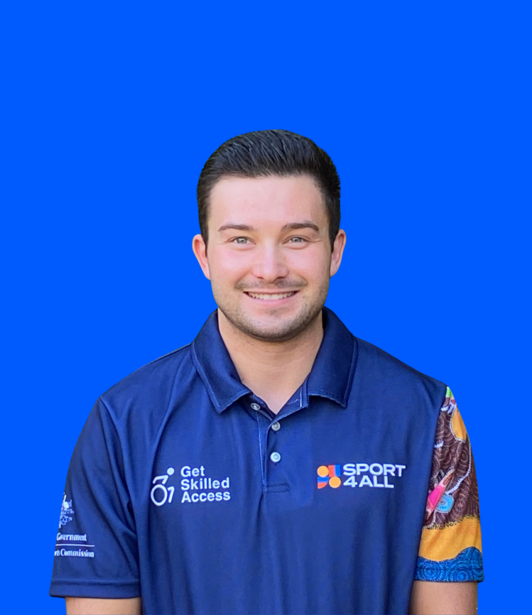Michael's close up image in Sport4All polo